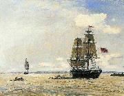 Johan Barthold Jongkind, Norwegian Ship